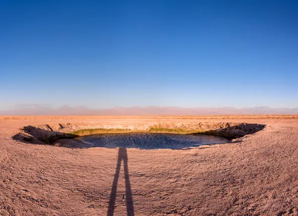 desert landscape of the Atacama salt flat, Chile. High quality photo