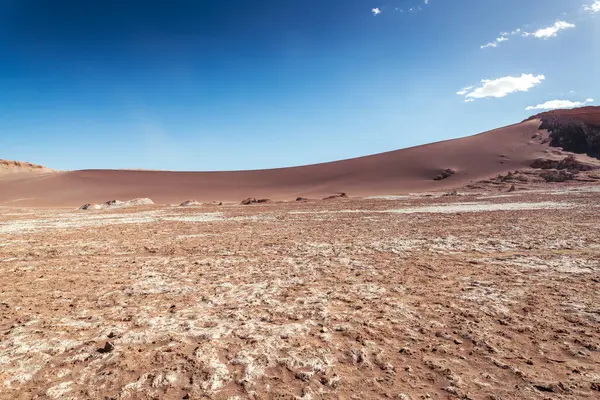 チリのアタカマにあるヴァレス ルナの砂漠の風景 高品質の写真 — ストック写真