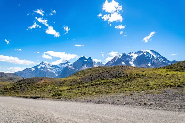 Torres del Paine Ulusal Parkı, Şili Patagonya. Yüksek kalite fotoğraf