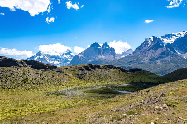 Torres Del Paine Nationalpark Chiles Patagonien Högkvalitativt Foto — Stockfoto