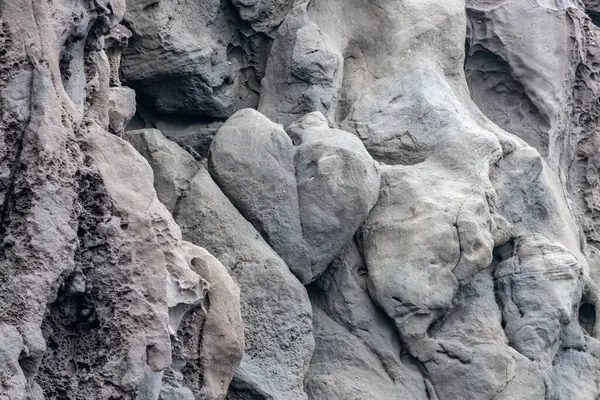 Stromboli adasının yakın plan detayları. Yüksek kalite fotoğraf