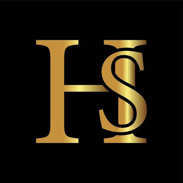 Negócio Monograma Luxo Design Logotipos — Vetor de Stock