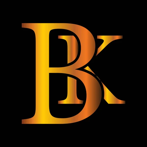 Luxury Monogram Business Logo Design — 스톡 벡터