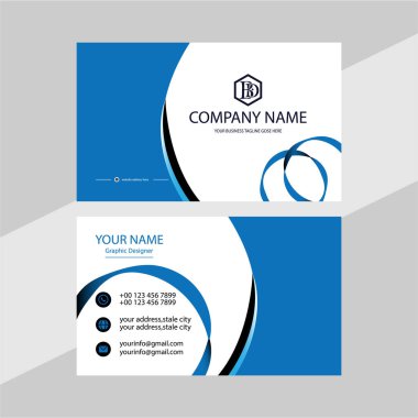 Modern İş Kartı Tasarımı.