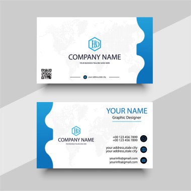 Modern kartvizit şirket profesyoneli