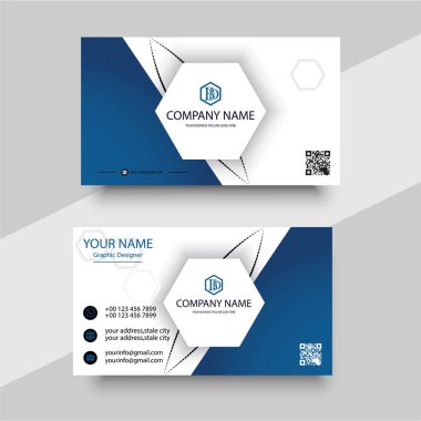 Modern kartvizit şirket profesyoneli