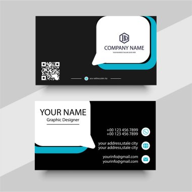 Modern kartvizit şirket profesyoneli