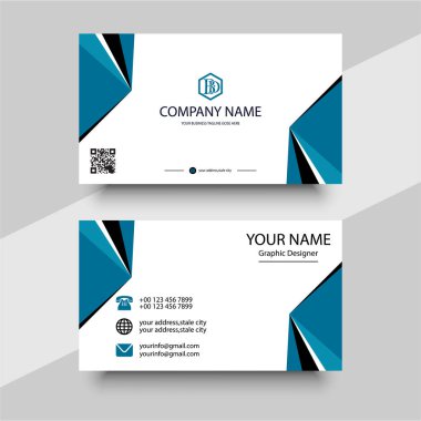 Modern kartvizit şirket profesyoneli