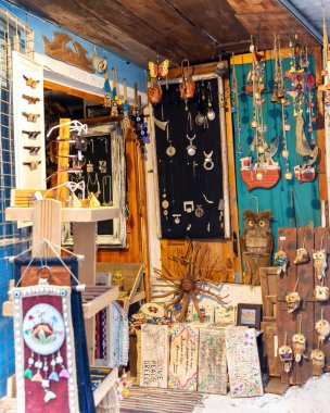 Summer vacations in Parga Preveza Thesprotia Greece Epirus Greek traditional handmade wooden jewelry.