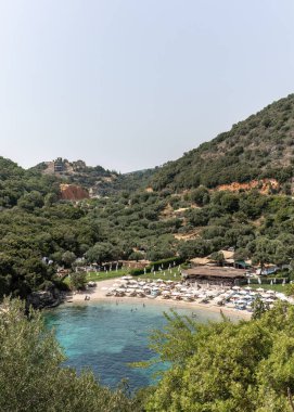 Summertime in Sivota Thesprotia Greece hidden beach.
