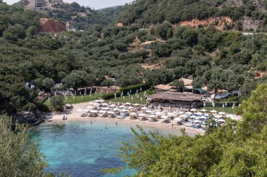 Summertime in Sivota Thesprotia Greece hidden beach.