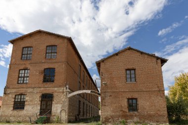 Historical Industrial complex Tzivre Silk Factory in Soufli Evros Greece.
