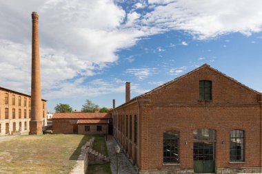 Historical Industrial complex Tzivre Silk Factory in Soufli Evros Greece.