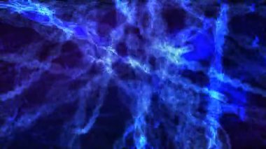 Mavi konsept bağlantı yapay zeka bstrakt yüksek teknoloji yüksek arka plan bağlantısı canlandırıldı