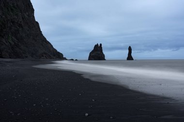 Rock giants on the Icelandic coast
