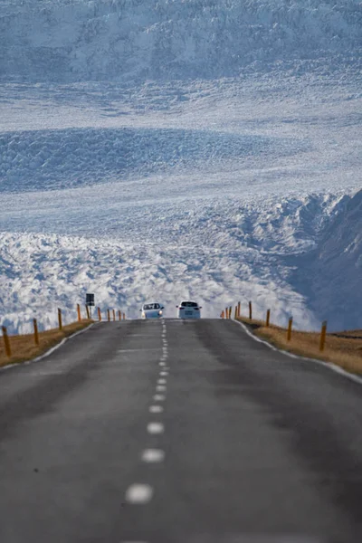 Immense Glacier on the lands of Iceland