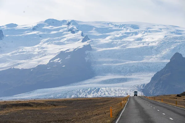 Immense Glacier Lands Iceland — Stock Photo, Image