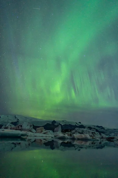 Aurora borealis on the sky of Iceland