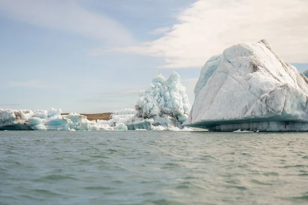 Ledovce Jkulsrln Lagoon Island — Stock fotografie