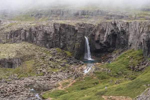 Foladafoss Ringroad Waterfall Iceland — Stock Photo, Image