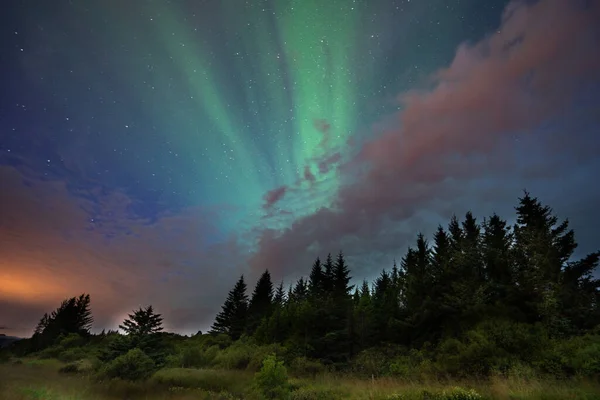Aurora Northern Lights Iceland — Stock Photo, Image