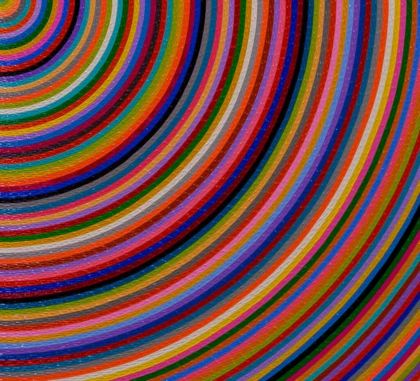 Mehrfarbig Strukturierte Helle Gesättigte Kurven — Stockfoto