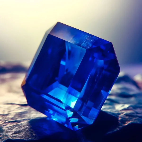 Blue Sapphire Blue Luxury Precious Gemstone