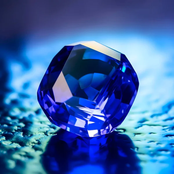 Blue Sapphire Blue Luxury Precious Gemstone