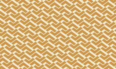 Çizgileri olan geometrik desen. Kusursuz vektör arkaplan altın dokuma ilüstrasyonu