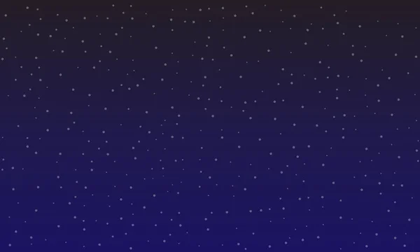 Gece gökyüzü yıldızlar ve galaksi dış uzay ilüstrasyonunda.