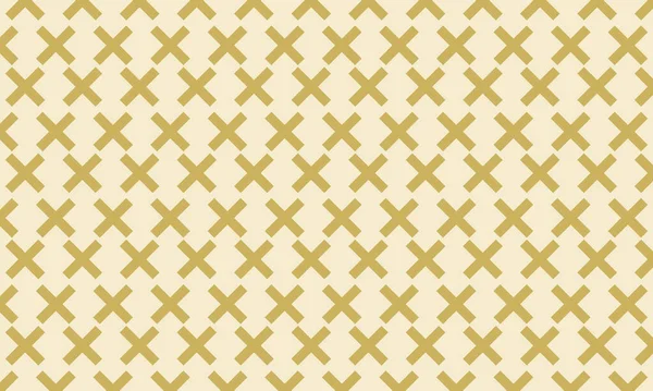Vektör modern soyut geometri x altın desenli ilüstrasyon. Kusursuz geometrik arkaplan