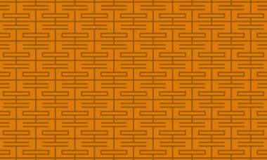 Ağ, pankart ve arkaplan için turuncu bakkal desenleri. Vektör illüstrasyonu