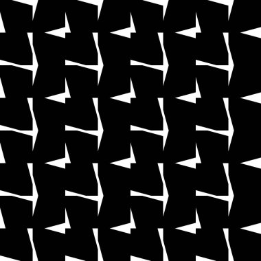 Siyah ve beyaz geometrik model arka plan. Vektör illüstrasyonu