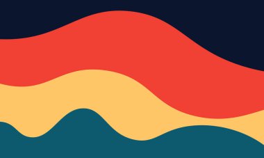 Vektör Renkli Soyut Geometrik ve Sıvı Arkaplan. Vektör illüstrasyonu