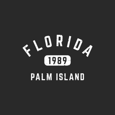 Florida 1989. Gömlek tasarımı için mükemmel.