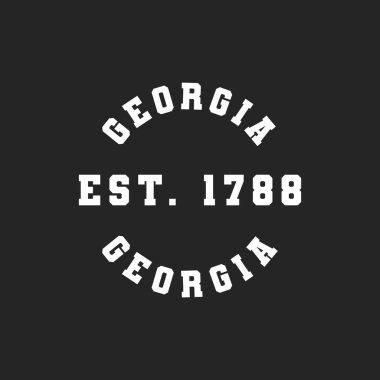 Georgia gömlek tasarımı için mükemmel.