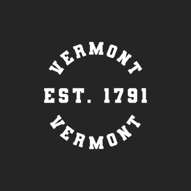 Vermont Tişört tasarımı için mükemmel