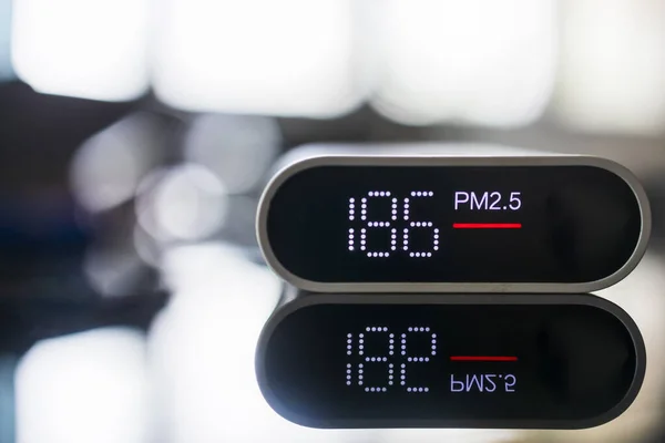 Tayland 'da kirlilik sağlık sorunu. Bulanık arka plan hafif. Kalp ve akciğer hastalıklarına yol açtı..