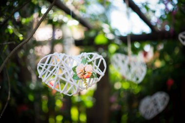 Decoracao de coracao, detalhes