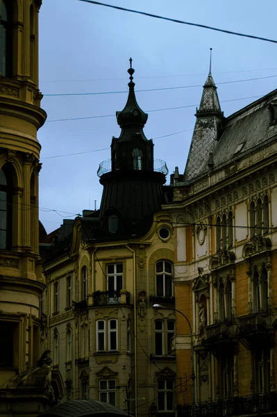 Prague Tjeckiska Republiken September 2019 Den Gamla Staden Huvudstadens Historiska — Stockfoto