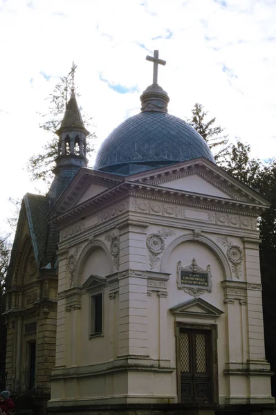 Εκκλησία Της Αγίας Τριάδας Στην Πόλη Του Αγίου Πέτερσμπουργκ Ρωσία — Φωτογραφία Αρχείου