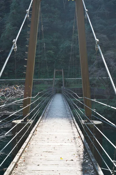 Shimane Japan November 2022 Furoukyo Bridge Kando River Tachikue Gorge — Stock Photo, Image