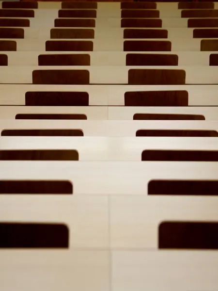 Tóquio Japão Abril 2023 Cadeiras Uma Sala Aula Uma Escola — Fotografia de Stock