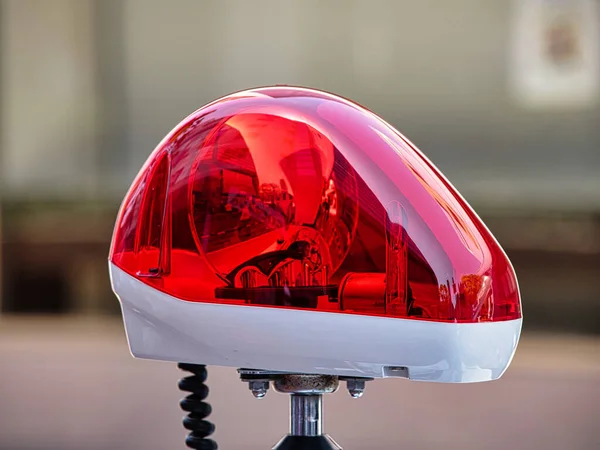 Tokio Japan Mai 2023 Eine Rote Sirene Von Polizeimotorrädern — Stockfoto
