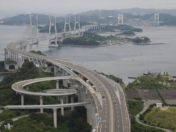 Kagawa Japão Junho 2023 Grande Ponte Seto Ponte Seto Ohashi — Fotografia de Stock
