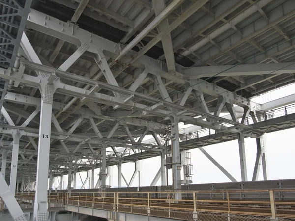 Kagawa Ιαπωνία Ιουνίου 2023 Γραμμή Seto Ohashi Στη Μεγάλη Γέφυρα — Φωτογραφία Αρχείου