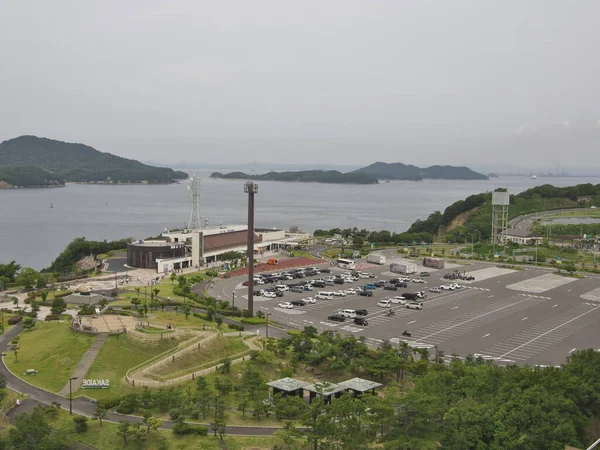 Kagawa Japón Junio 2023 Yoshima Parking Área Seto Chuo Expwy — Foto de Stock