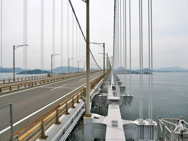 Kagawa Ιαπωνία Ιουνίου 2023 Seto Chuo Expwy Στη Μεγάλη Γέφυρα — Φωτογραφία Αρχείου
