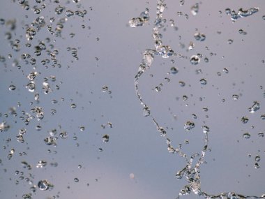 Tokyo, Japonya - 21 Ağustos 2024: Yaz sabahı düşen sular