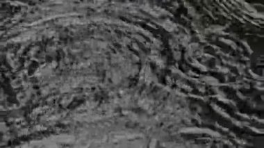 Tokyo, Japonya - 23 Haziran 2025: Havuza düşen yağmur